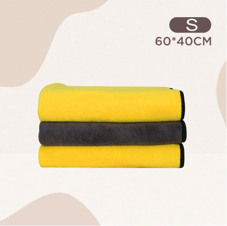 Pet Absorbent Bath Towel Soft Quick Drying Grooming Towel
