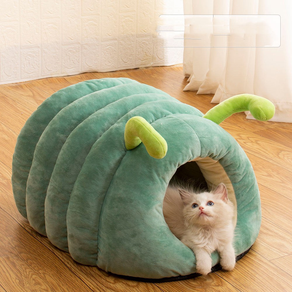 Pet Plush Winter Warm Bed