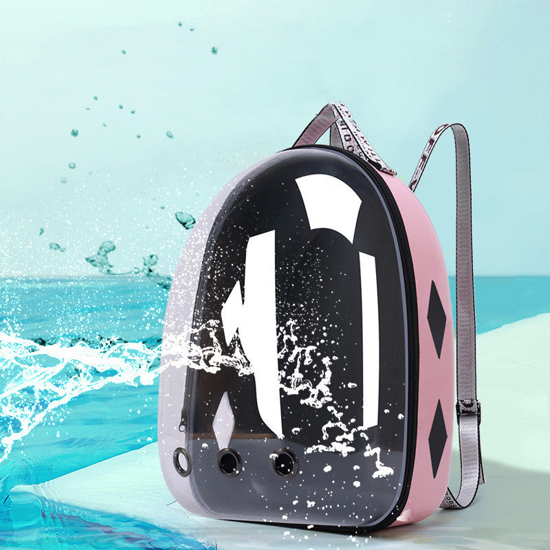 Pet Portable Space Capsule Backpack Carrier Travel Bag