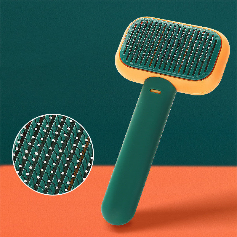 Pet Grooming Stainless Steel Knot Removal Massage Brush