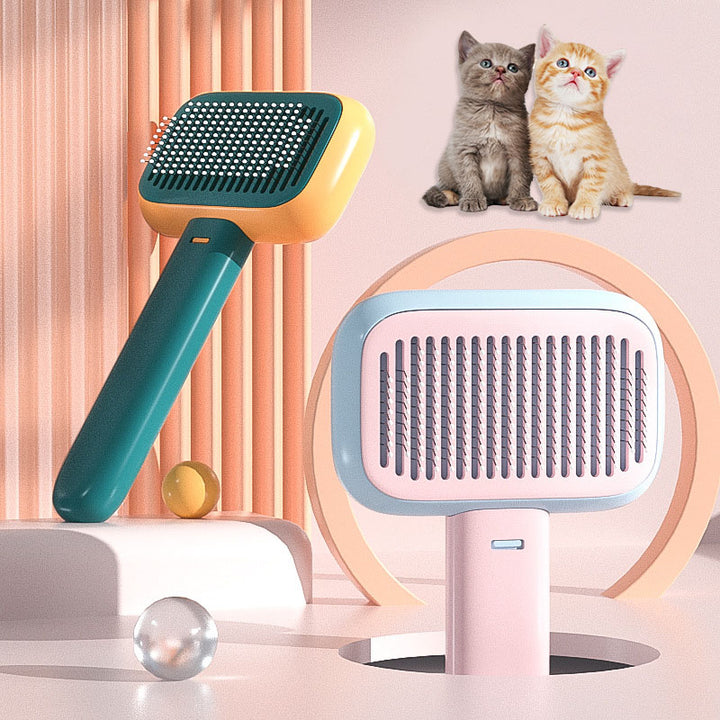 Pet Grooming Stainless Steel Knot Removal Massage Brush