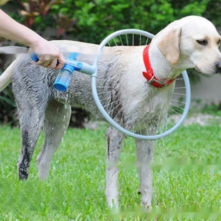 Pet Grooming Bath Shower Brush Cleaning Device