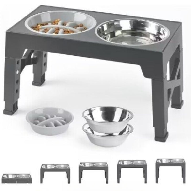Elevated Pet Feeding Bowl Neck Protection Anti Spill Stand