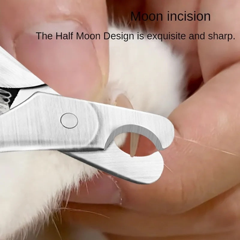 Professional Pet Nail Clipper Safety Grooming Stainless Steel Tool