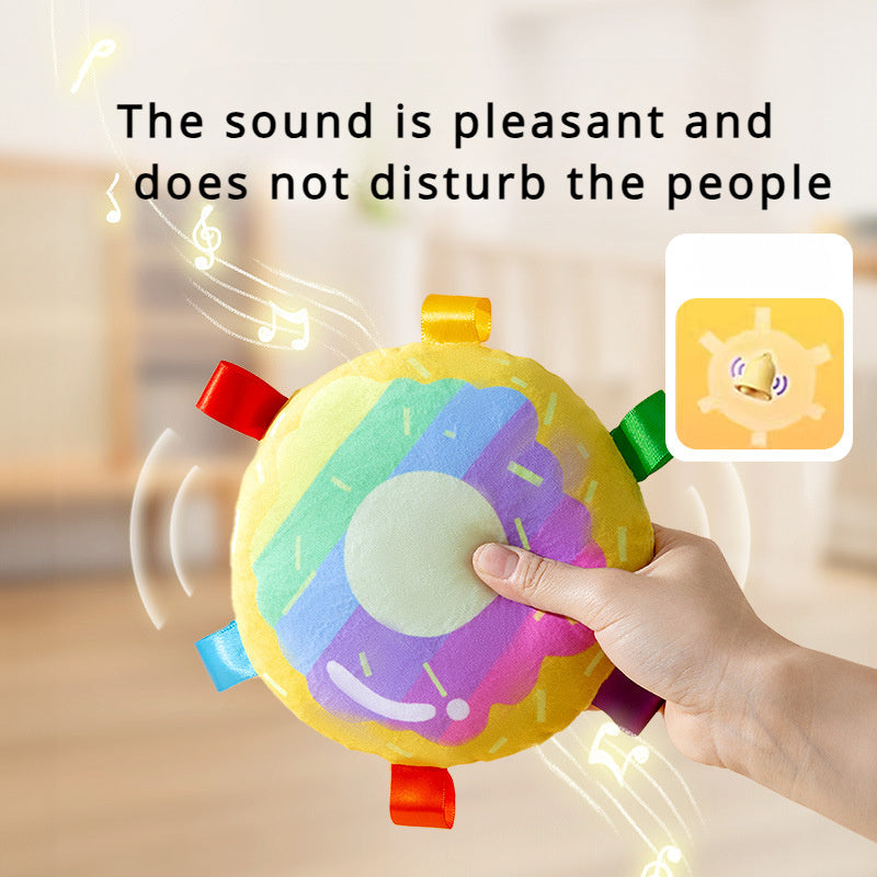 Pet Cartoon Plush Bite Resistant Flying Disc Training Toy