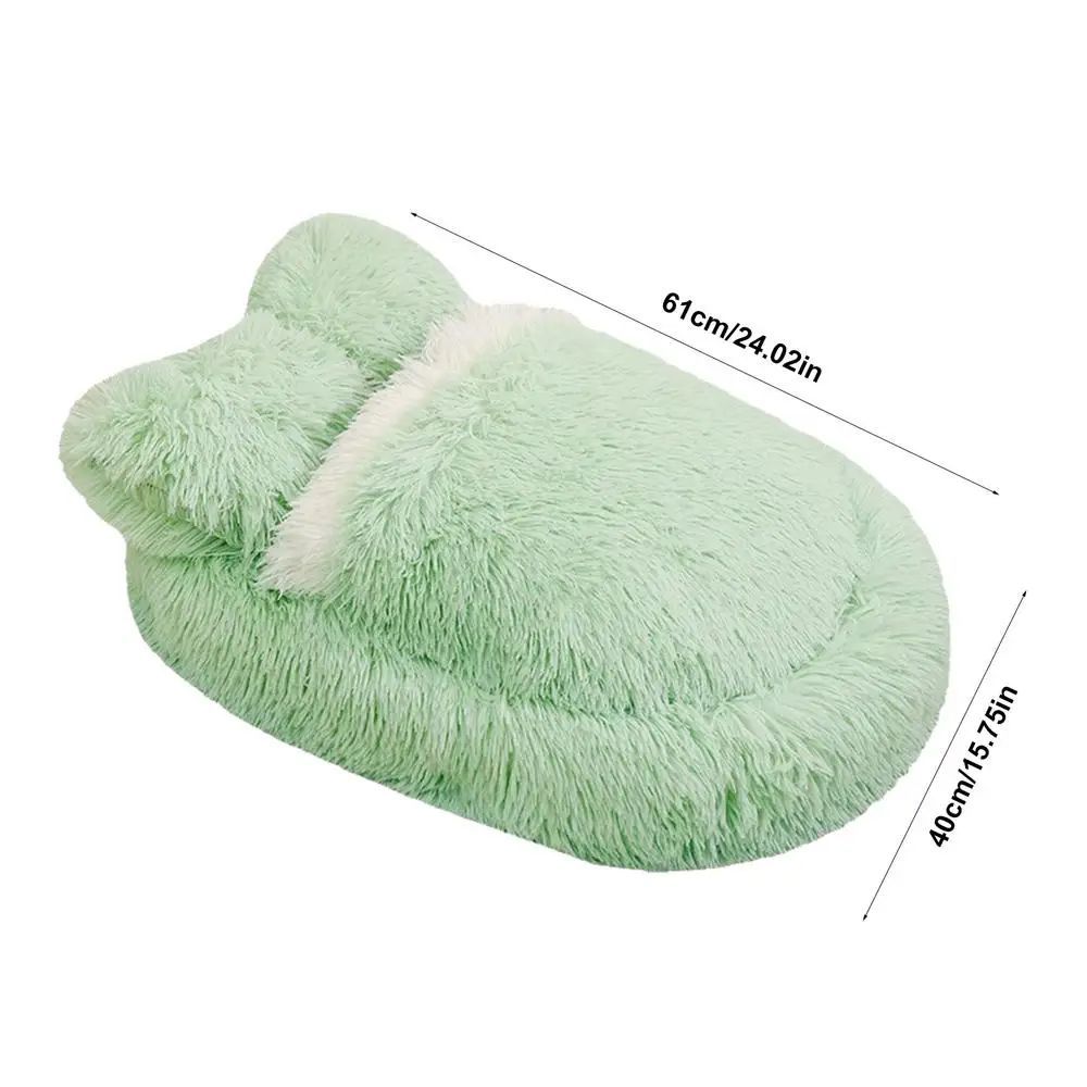 Pet Fluffy Anti Slip Winter Warm Sleeping Nest
