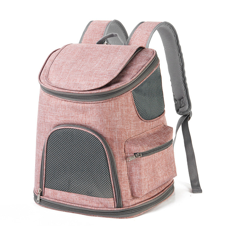Pet Oxford Cloth Outdoor Portable Shoulder Backpack Carrier