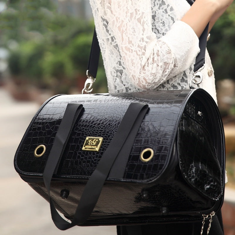 Pet Portable One Shoulder Travel Backpack Carrier