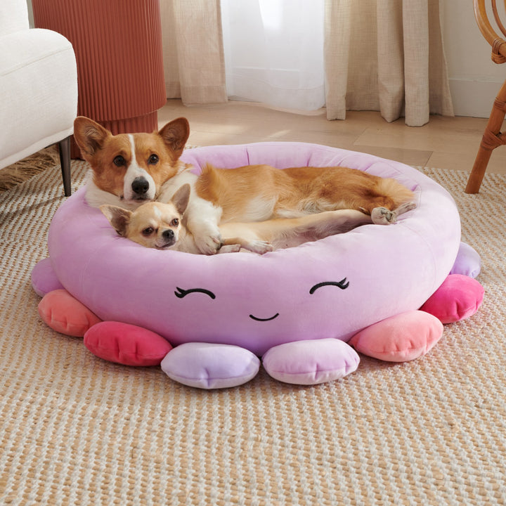Pet Super Soft Plush Animal Fruit Design Bed