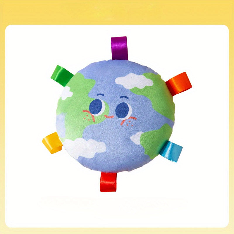 Pet Cartoon Plush Bite Resistant Flying Disc Training Toy