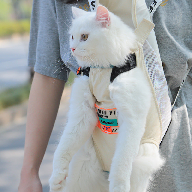 Portable Pet Backpack Shoulder Carry Travel Carrier Bag