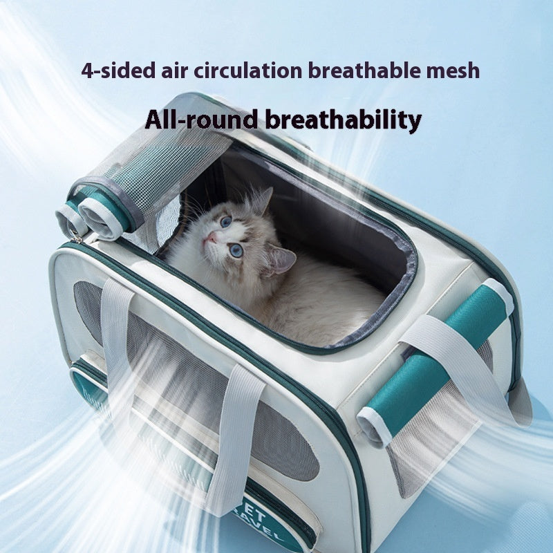 Large Capacity Breathable Portable Pet Backpack Carrier