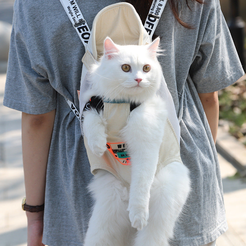 Portable Pet Backpack Shoulder Carry Travel Carrier Bag