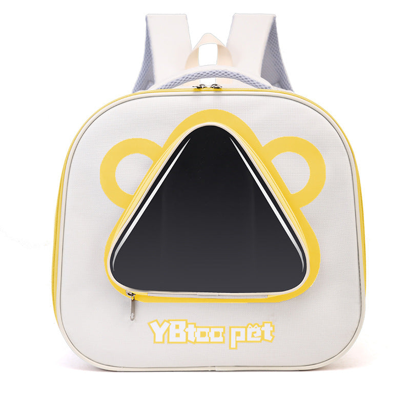 Portable Large Capacity Breathable Pet Backpack Carrier Bag