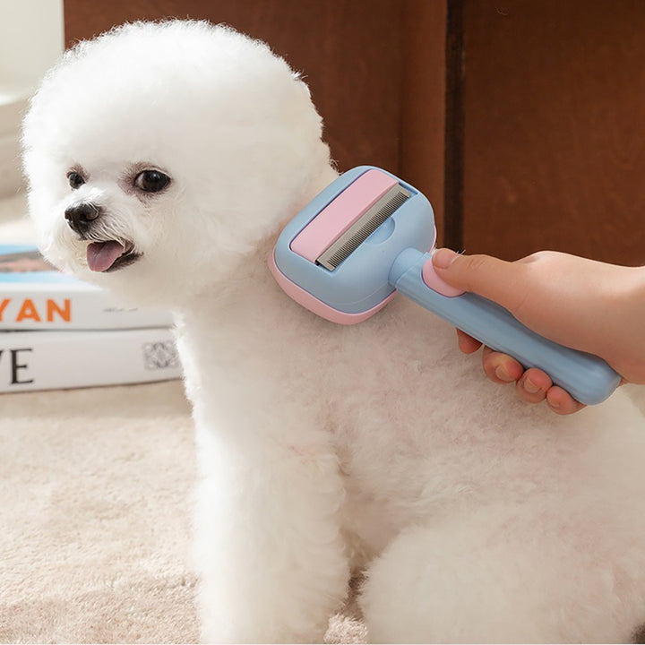 Pet Deshedding Grooming Brush Hair Removal Tool