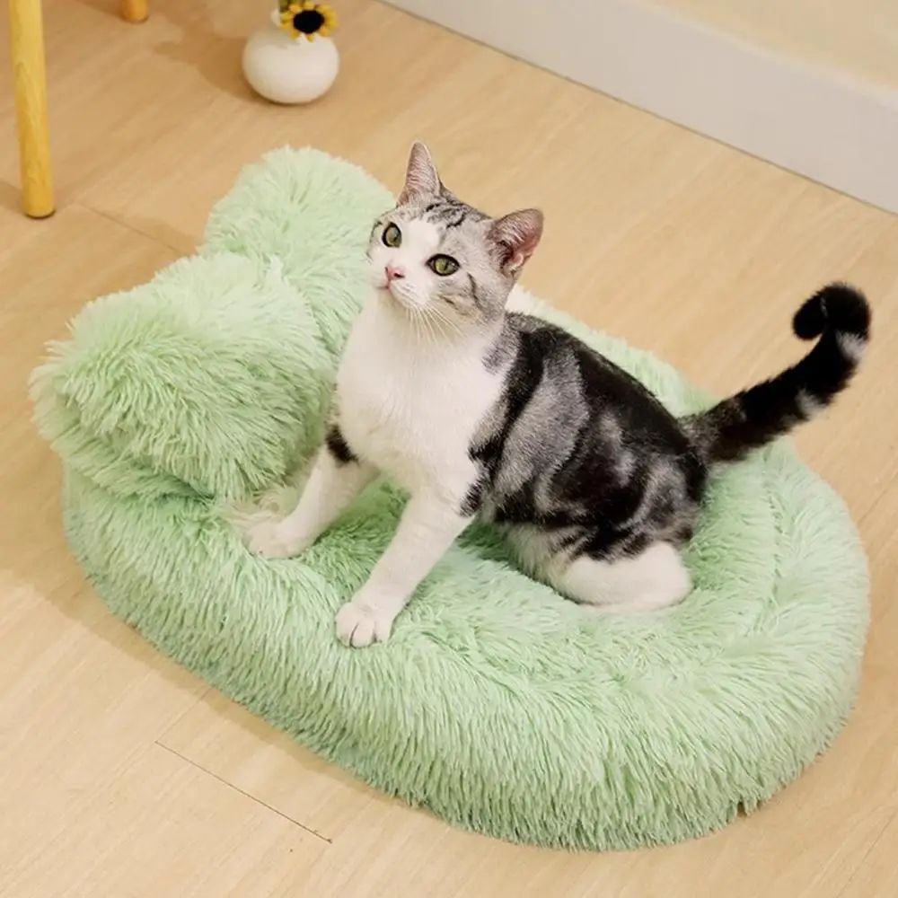 Pet Fluffy Anti Slip Winter Warm Sleeping Nest