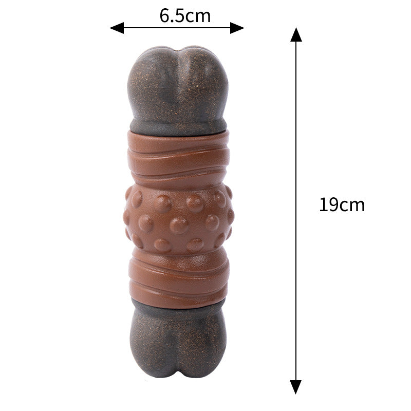 Pet Tough Durable Chew Toy Bacon Flavor Large Breed Toy