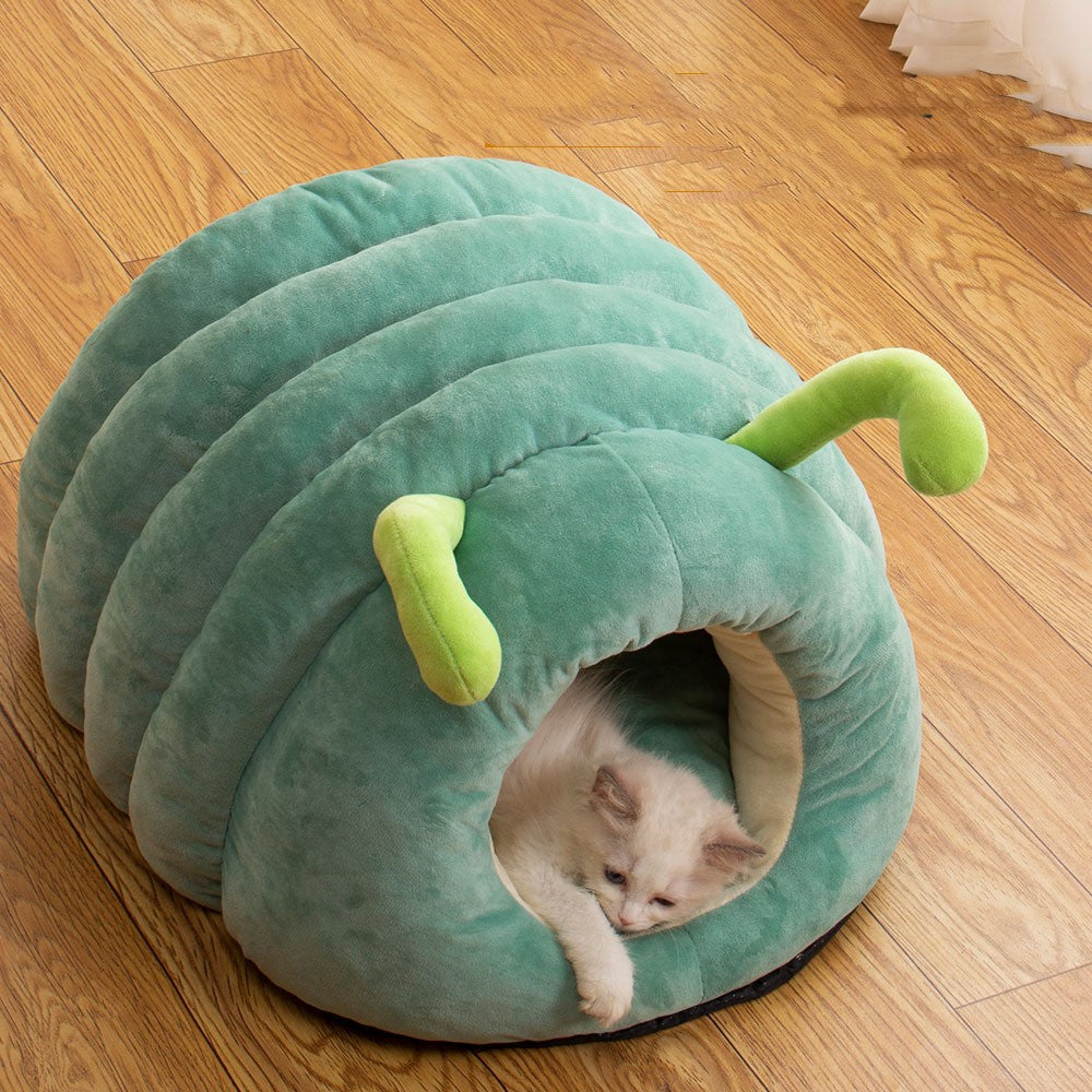Pet Plush Winter Warm Bed