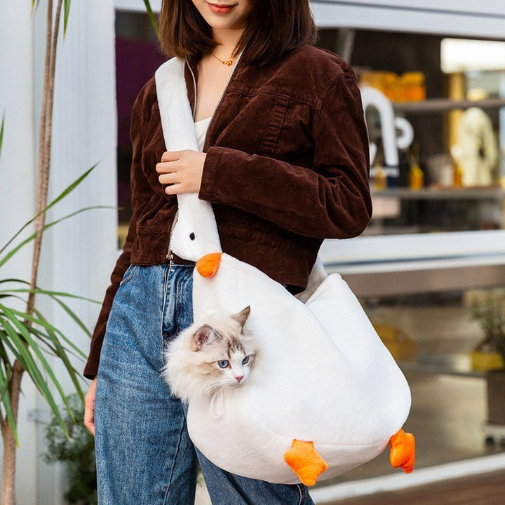 Animal Shape Portable Pet Backpack Diaper Carry Bag