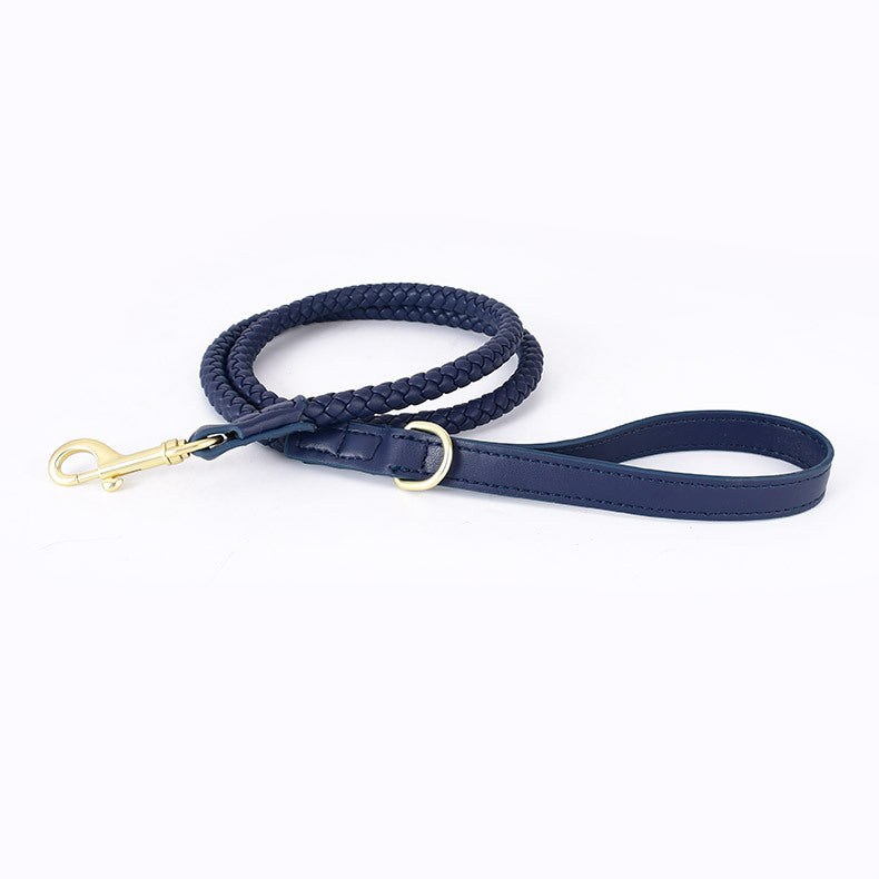 High End Sturdy Pet Collar Durable Luxury Leather