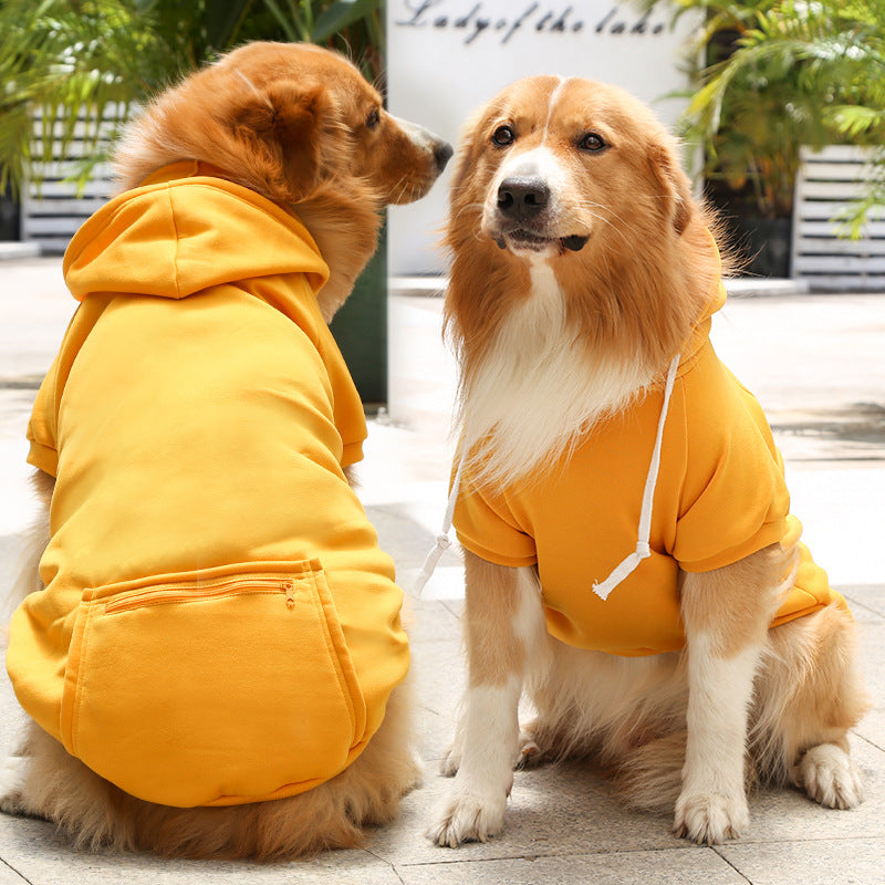 Zipper Pocket Fashion Pet Sweater Apparel