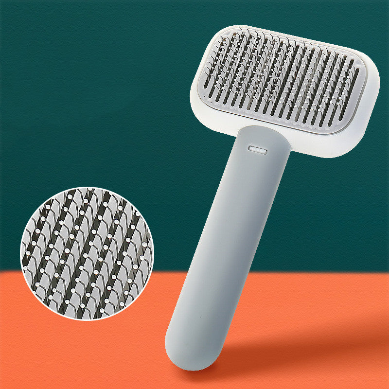 Pet Grooming Stainless Steel Knot Removal Massage Brush
