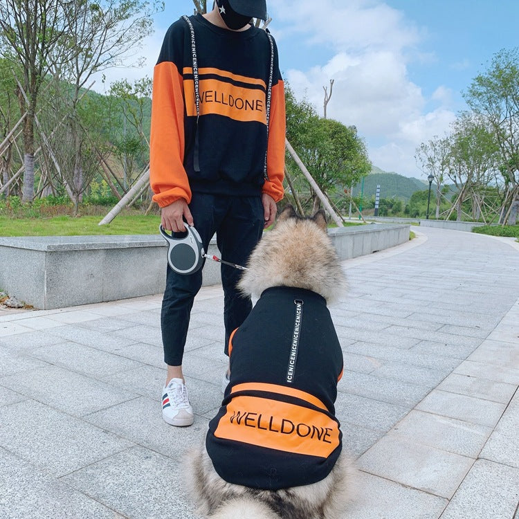 Pet Fashion Parent Child Sweater Clothing Set
