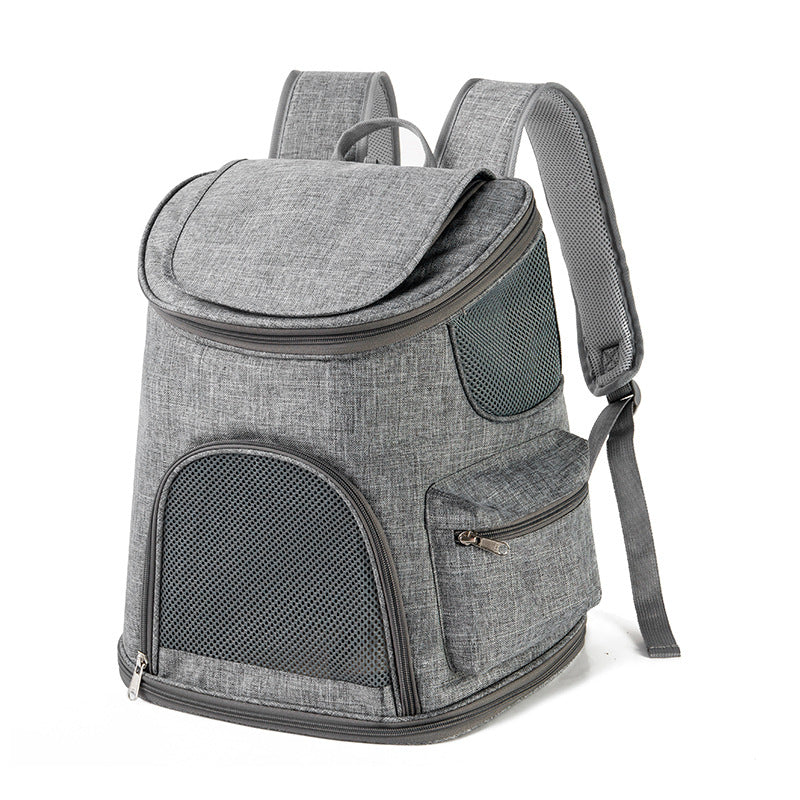 Pet Oxford Cloth Outdoor Portable Shoulder Backpack Carrier