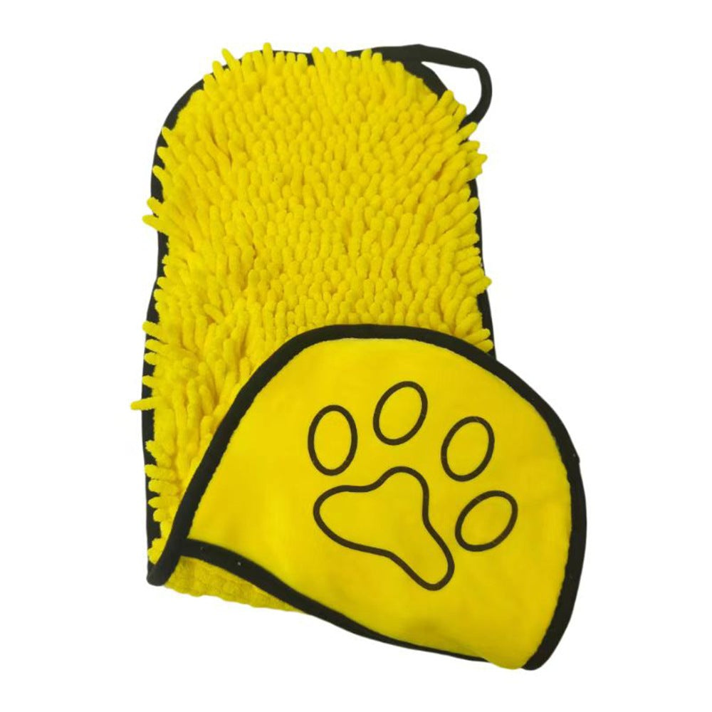 Quick Drying Pet Bath Towel Absorbent Grooming Cloth