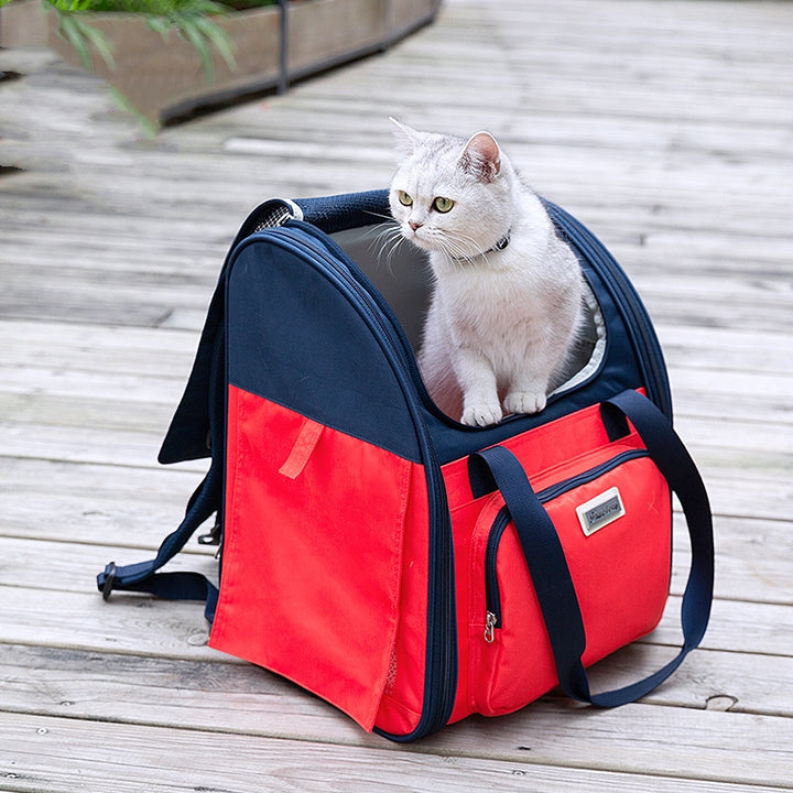 Waterproof Breathable Pet Backpack Carrier Handbag