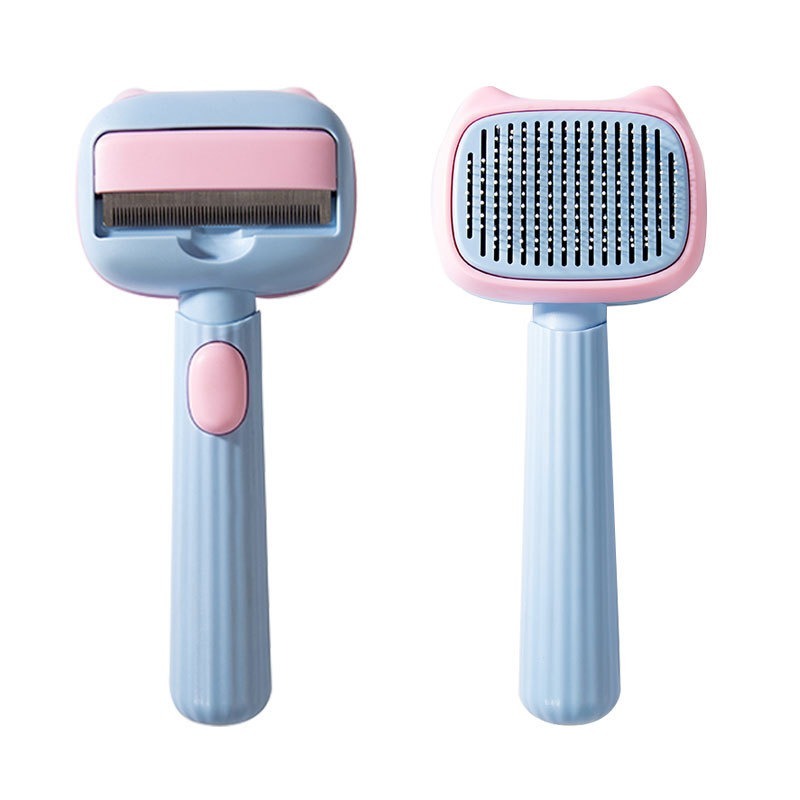 Pet Deshedding Grooming Brush Hair Removal Tool