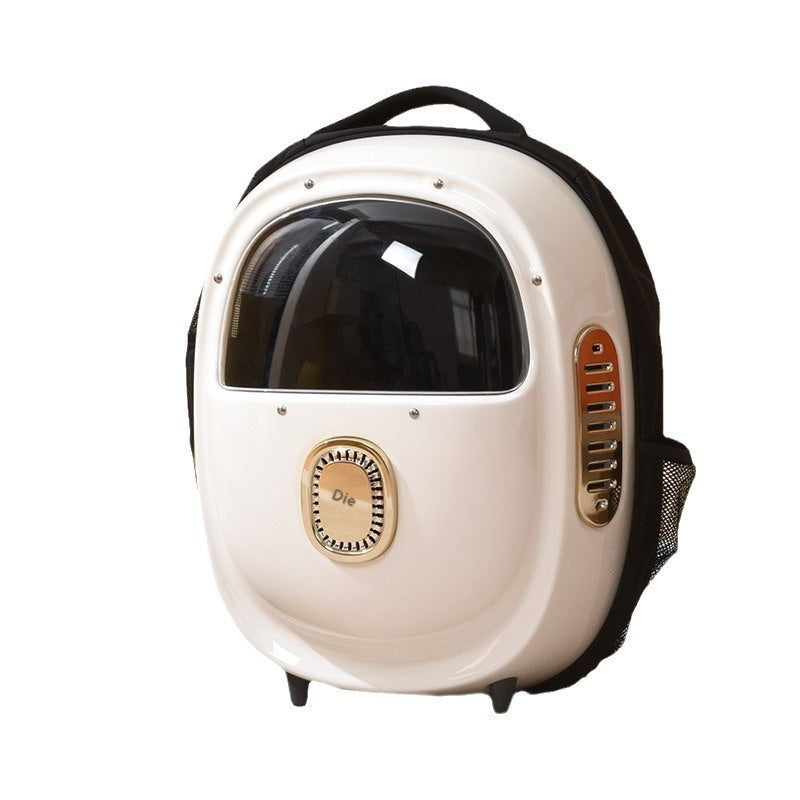 Climate Control Pet Backpack Astronaut Style Portable Carrier