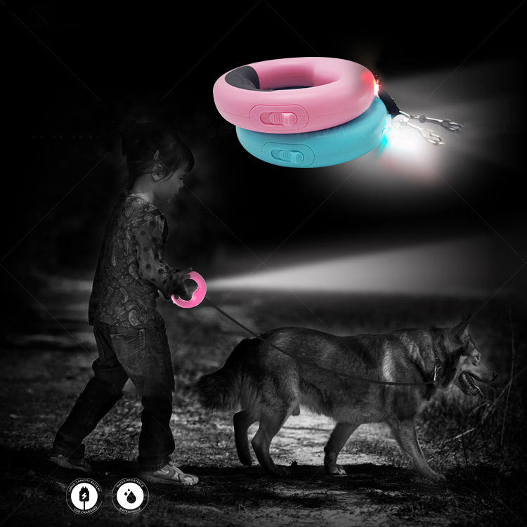 Pet LED Automatic Retractable Telescopic Traction Leash
