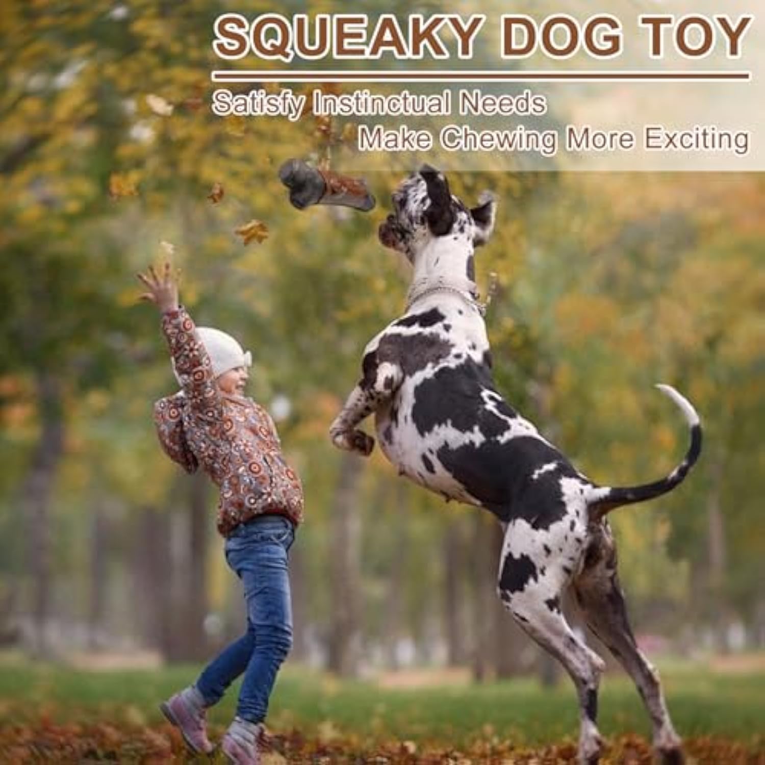 Pet Tough Durable Chew Toy Bacon Flavor Large Breed Toy