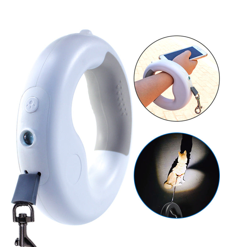 Pet LED Automatic Retractable Telescopic Traction Leash