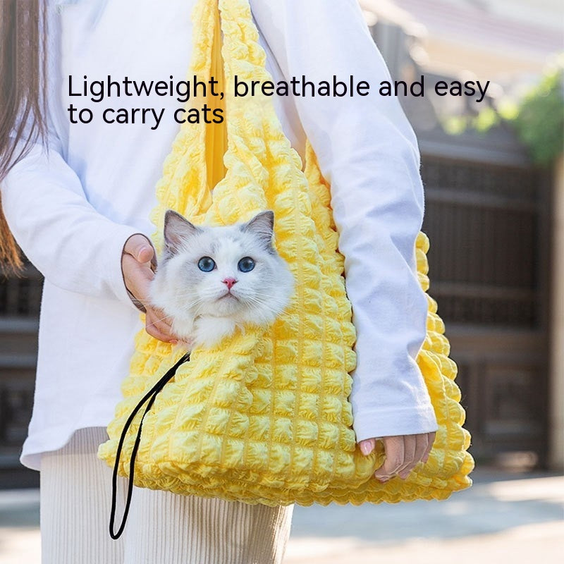 Animal Shape Portable Pet Backpack Diaper Carry Bag
