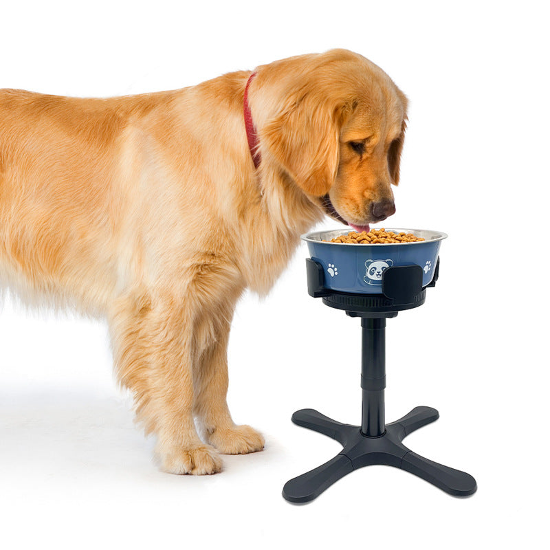 Pet Adjustable Height Anti Tumble Feeding Bowl Stand