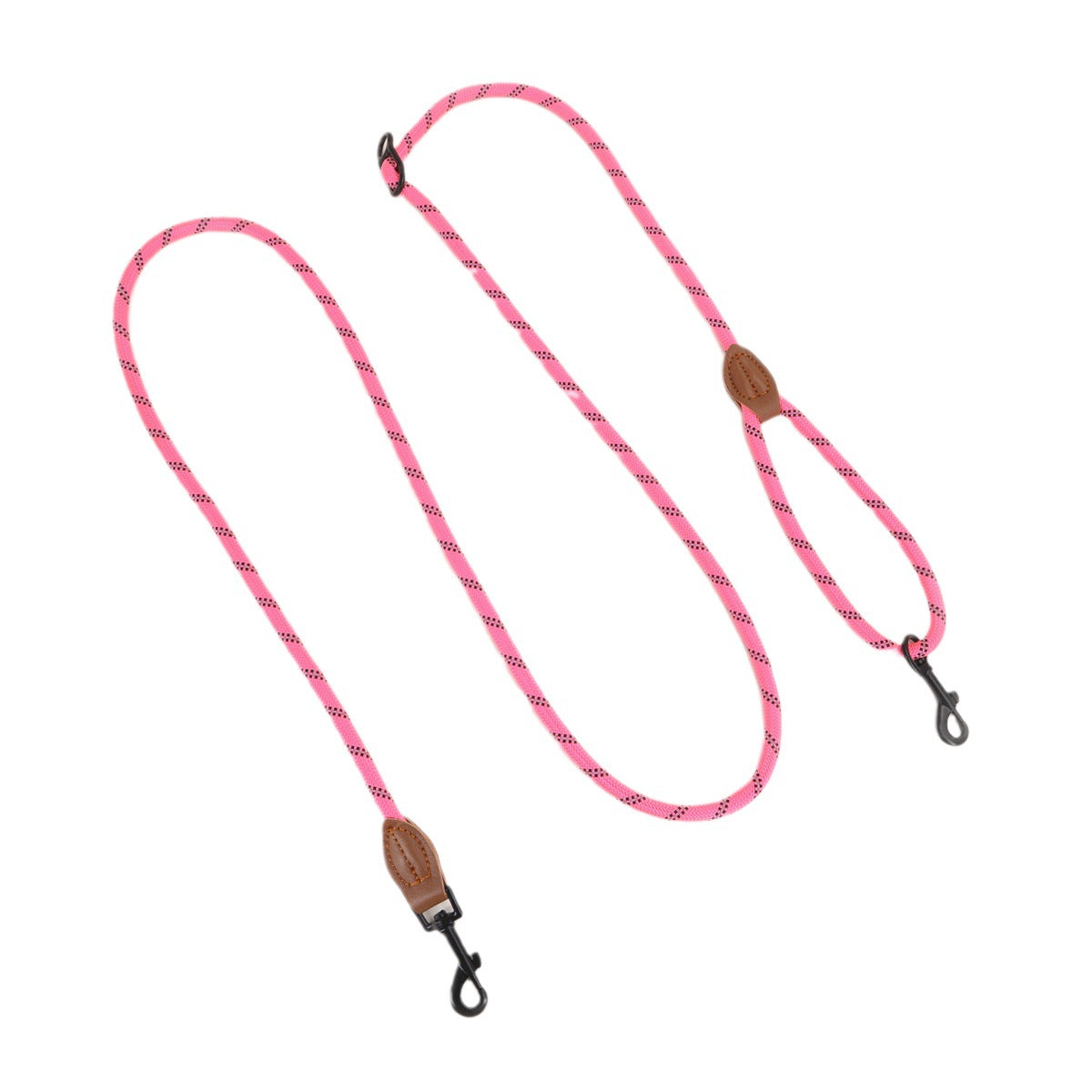 Pet Adjustable Reflective Handheld Walking Rope Leash