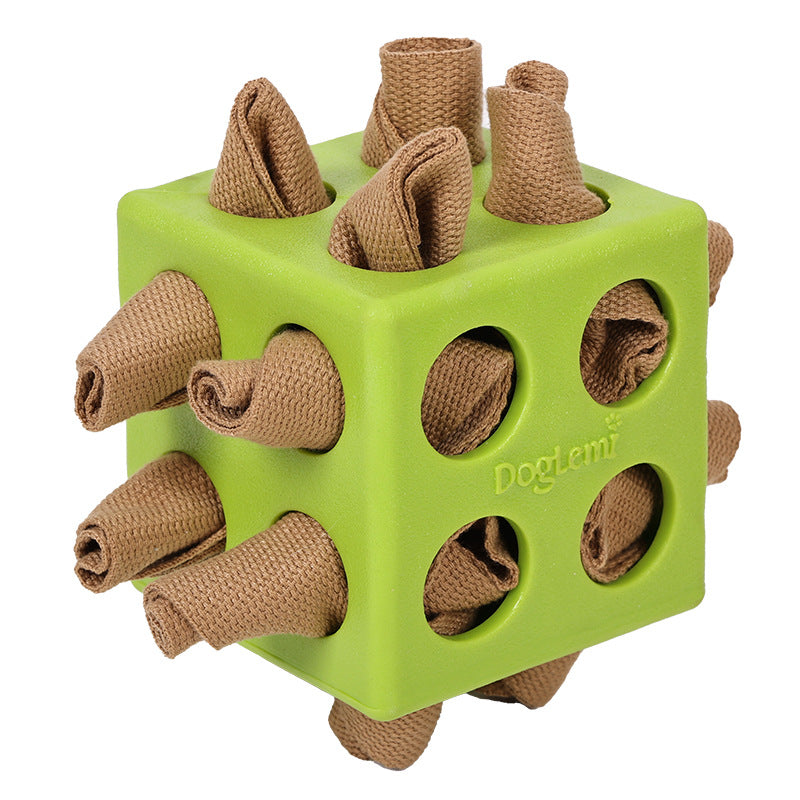 Pet Durable Cube Chew Educational Molar Toy