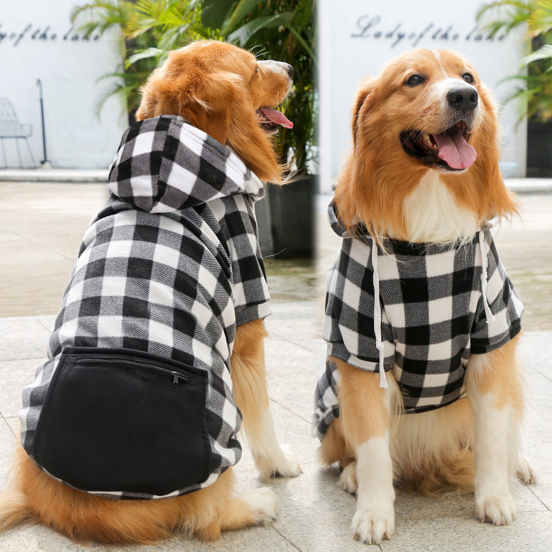Zipper Pocket Fashion Pet Sweater Apparel