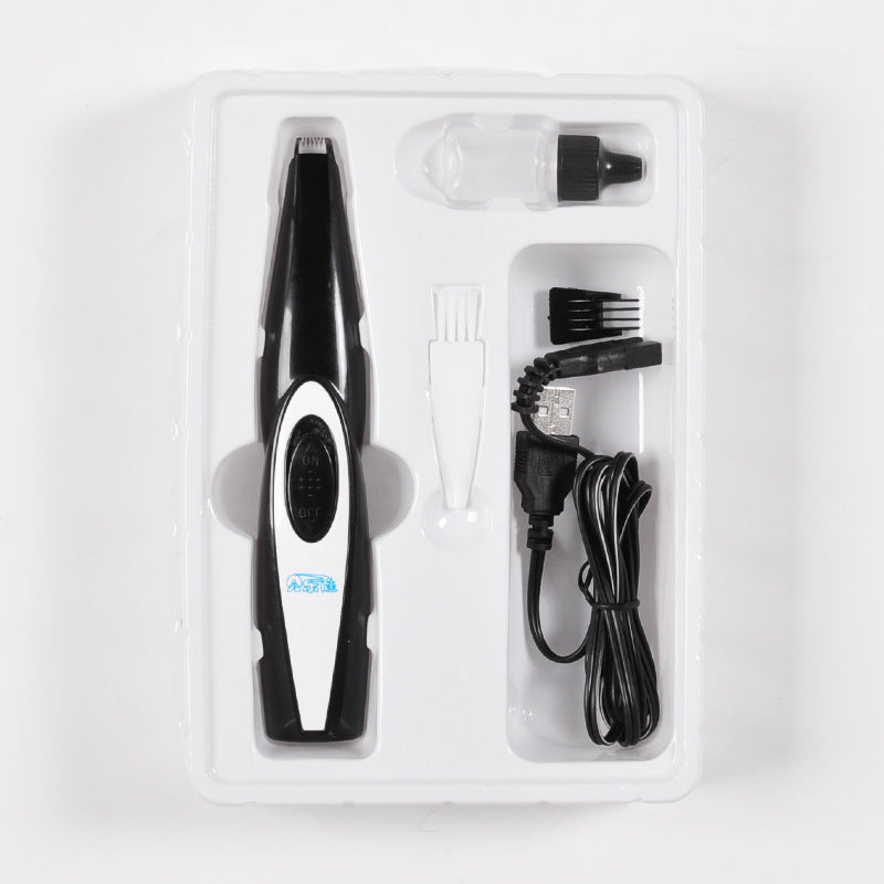 Pet Rechargeable Nail Trimmer Grinder Grooming Clipper Tool