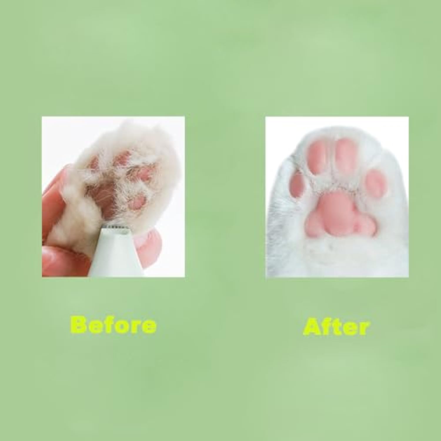 Rechargeable Pet Paw Grooming Trimmer Precision Tool