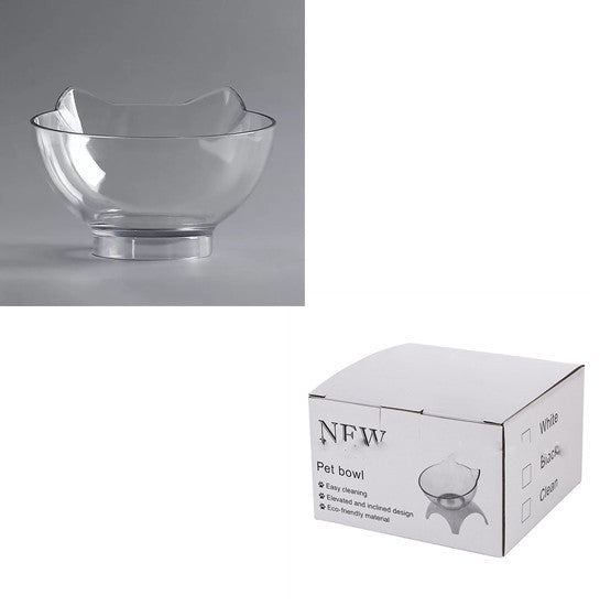 Pet Non Slip Double Bowl Raised Stand Feeding Dish