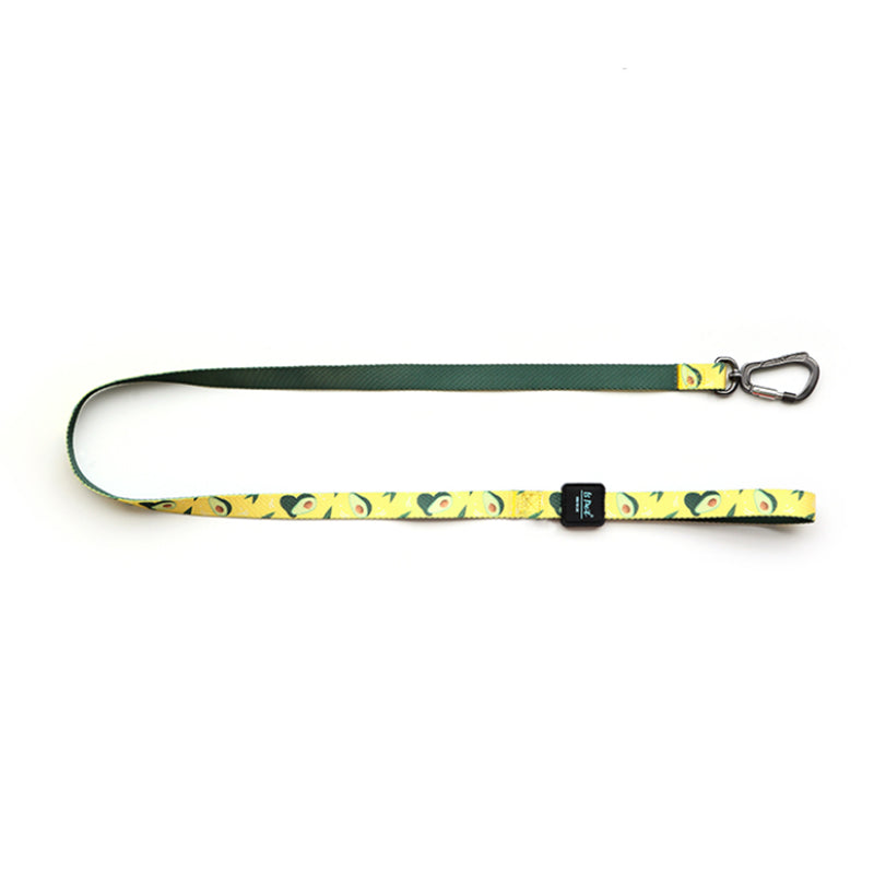 Pet Printed Ribbon Adjustable Traction Rope Leash