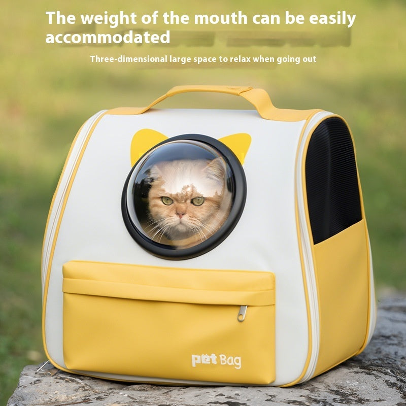Large Capacity Portable Pet Backpack Carrier Bag