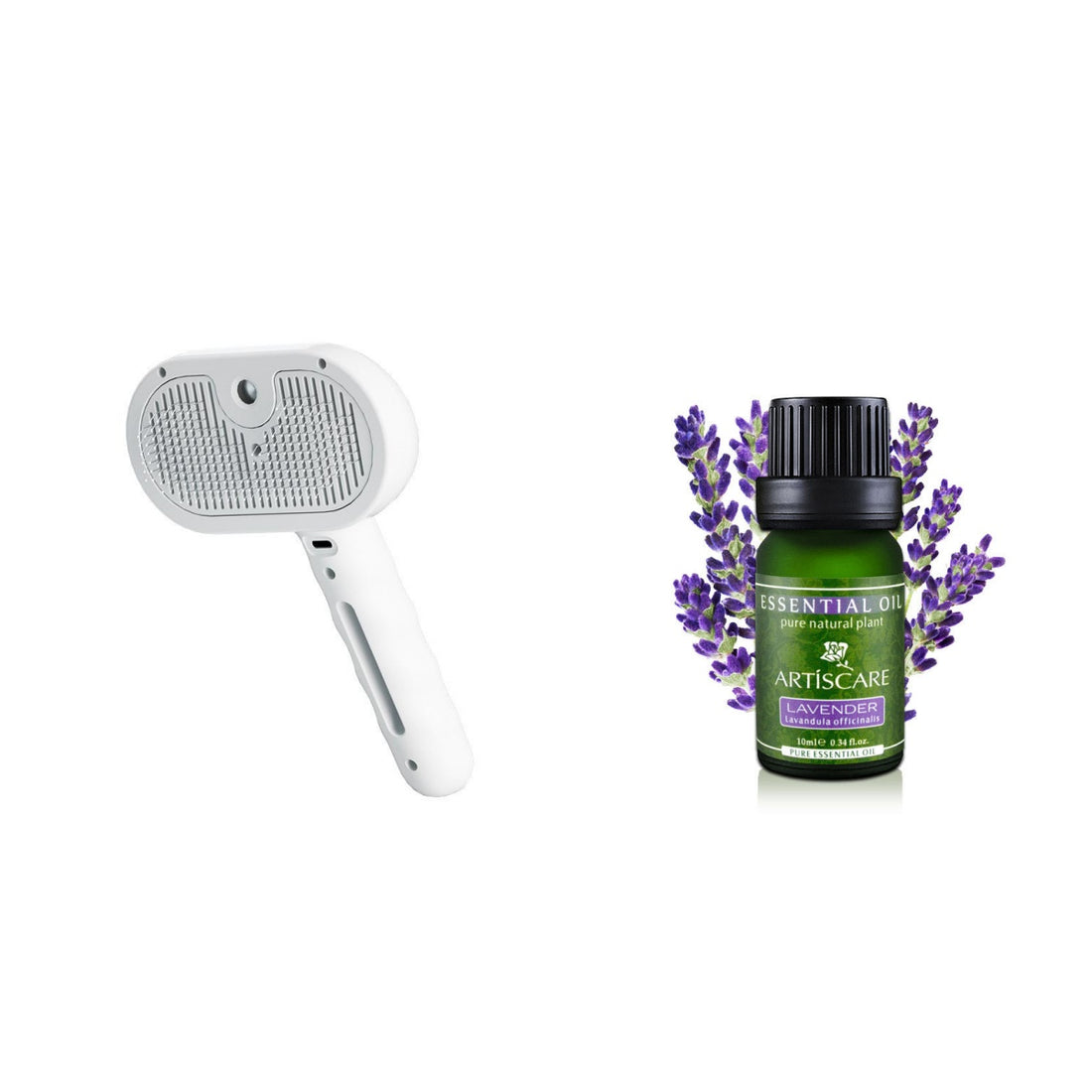 Pet Spray Grooming Comb Hair Remover Cleaning Brush