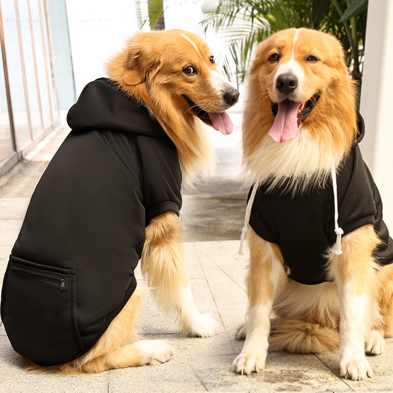 Zipper Pocket Fashion Pet Sweater Apparel