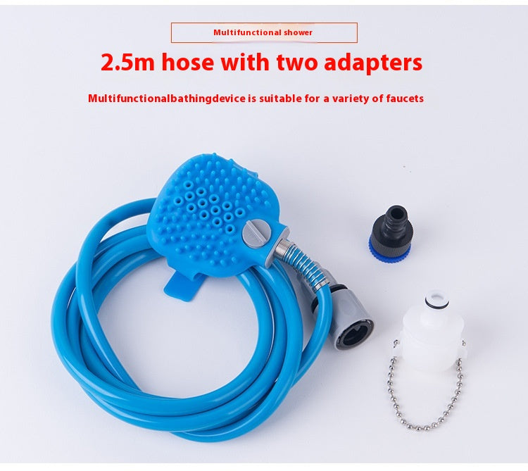 Pet Silicone Bath Gloves Handheld Massage Shower Brush