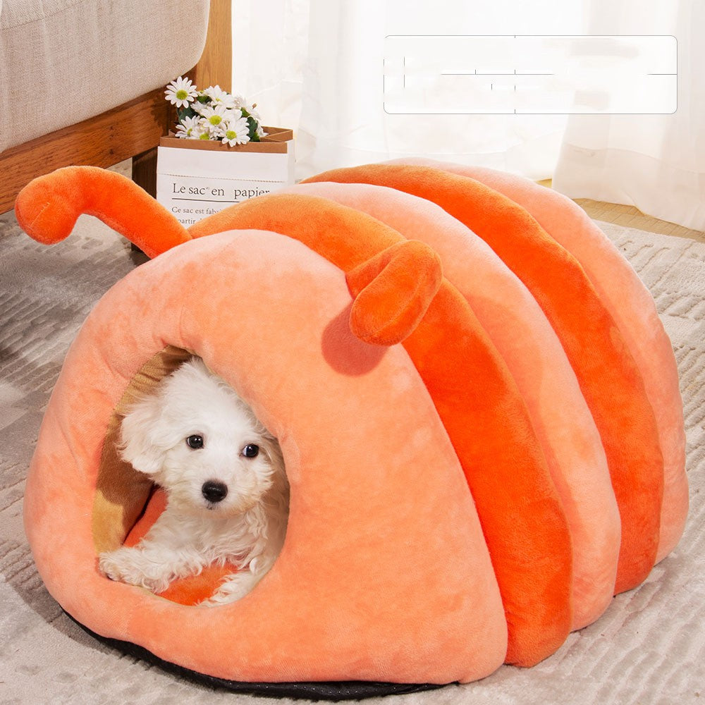 Pet Plush Winter Warm Bed