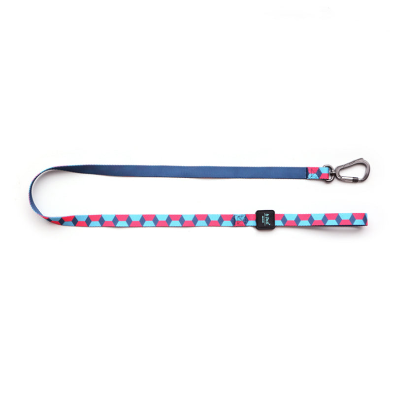Pet Printed Ribbon Adjustable Traction Rope Leash